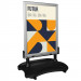 Stoepbord B1 DutchPro Zwart