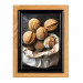 Kliklijst Royal Black Oak A4 voorkant met poster