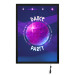 LED Bord Eco Magnetisch Zwart A2 - Art Print
