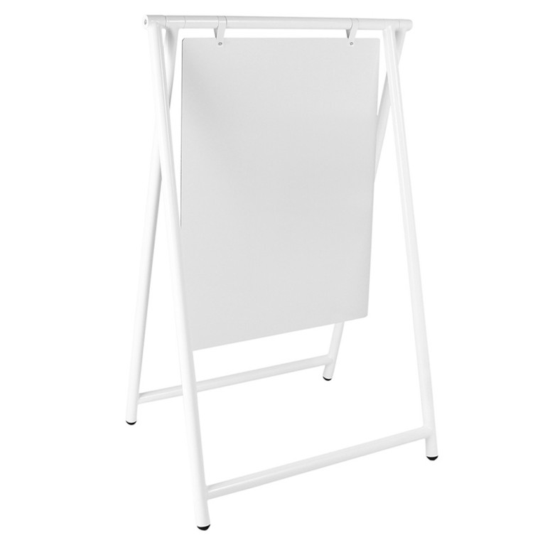 Stoepbord Swing Sign A-Frame 60x80cm Wit zonder bedrukking