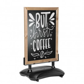 ChalkPro Stoepbord Steigerhout