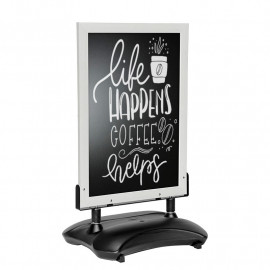 ChalkPro Stoepbord Wit