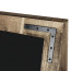 Krijtstoepbord Fabrique Steigerhout 75x135cm - Hoekdetail