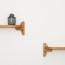 Foto Wandplank Eikenhout Naturel 80 cm - Detail twee planken