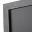 Magnetisch Krijtbord Nero 60x80 cm binnenhoek