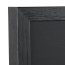 Magnetisch Krijtbord Nero 40x60 cm detail buitenhoek