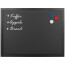 Magnetisch Krijtbord Nero 40x60 cm