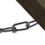 Detail ketting Magnetisch Krijtstoepbord Steigerhout