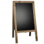 Krijtstoepbord Steigerhout 46x80cm (2)