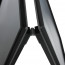 Stoepbord A-model A1 Zwart Detail
