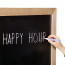 ChalkPro Stoepbord Steigerhout - Detail