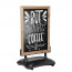 ChalkPro Stoepbord Steigerhout