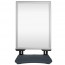 Stoepborden B2 Premium Zilver front