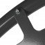Stoepbord Round Tube A1 Grijs met wielen detail