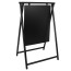 Stoepbord Swing Sign A-Frame 60x80cm Zwart zonder bedrukking