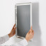 Kliklijst Aluminium B1 15mm - Ophangen
