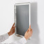 Kliklijst Aluminium A1 15mm - Ophangen
