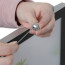 LED Bord Eco Magnetisch Zwart B2 Dubbelzijdig - Montage