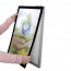 LED Bord Eco Magnetisch Zwart B2 Dubbelzijdig - Montage