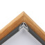 Kliklijst Royal Grey Oak A1 hoek detail open