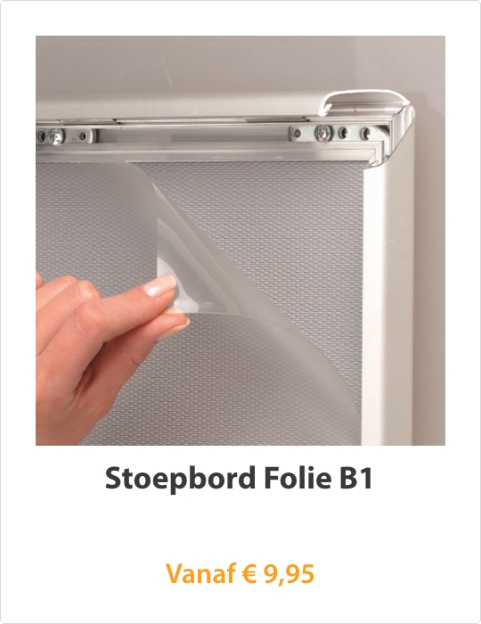 Stoepbord Folie B1