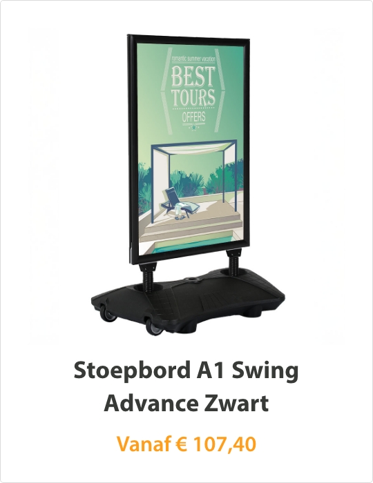 Stoepbord Swing Advance A1