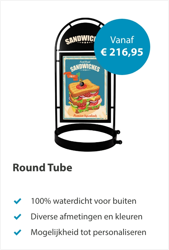 Stoepborden Round Tube