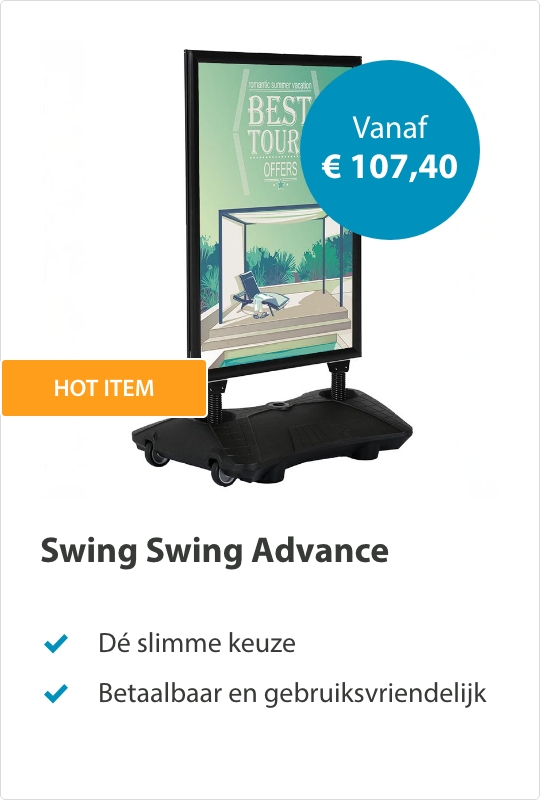 Stoepbord Swing Advance